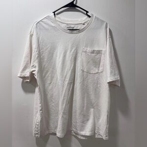 Classic White Pocket Tee Men's Shirt